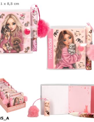 TOPModel Märkmik mini pastapliiatsiga 2025 Fur Frirnds