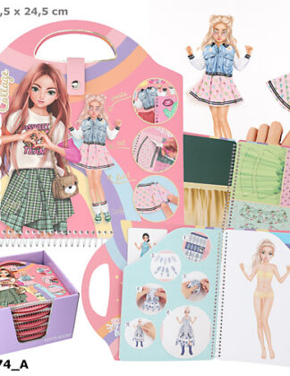 TOPModel Dress Me Up Collage Book