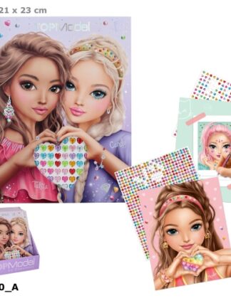 TOPModel Kleepimisraamat Diamond kristallidega