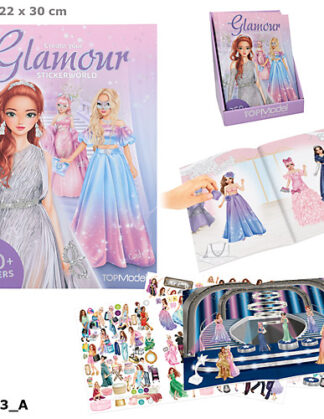 TOPModel Kleebiseraamat Stickerworld Glamour